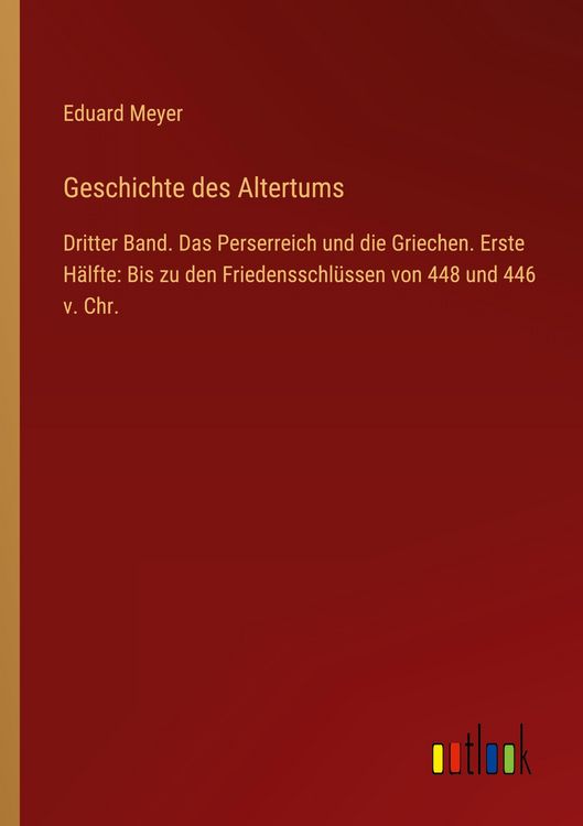 Produktbild: Geschichte des Altertums