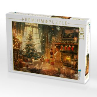 Produktbild: CALVENDO Puzzle Ein Motiv aus dem Kalender "B&uuml;cher, Liebe und ein kleiner Hund" | 1000 Teile Lege-Gr&ouml;&szlig;e 64x48cm Foto-Puzzle f&uuml;r gl&uuml;ckliche Stunden