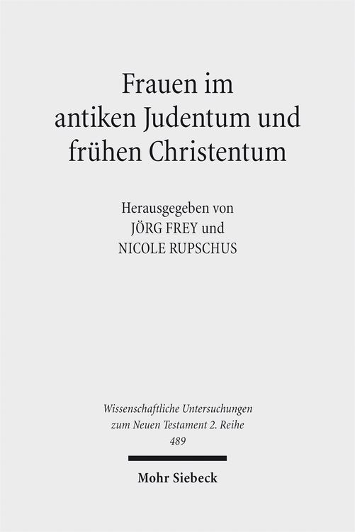 Produktbild: Frauen im antiken Judentum und fr&uuml;hen Christentum
