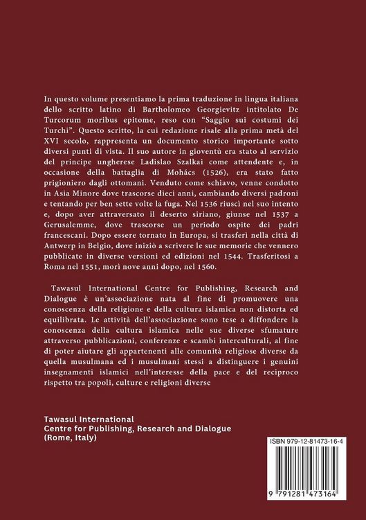 Produktbild: Saggio sui costumi dei Turchi