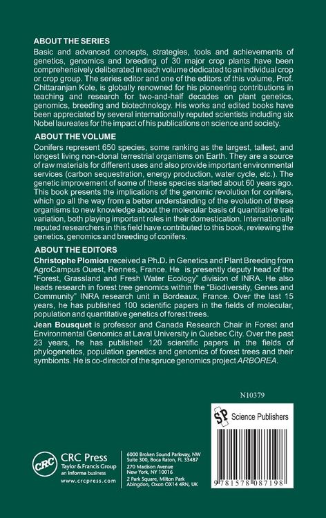 Produktbild: Genetics, Genomics and Breeding of Conifers