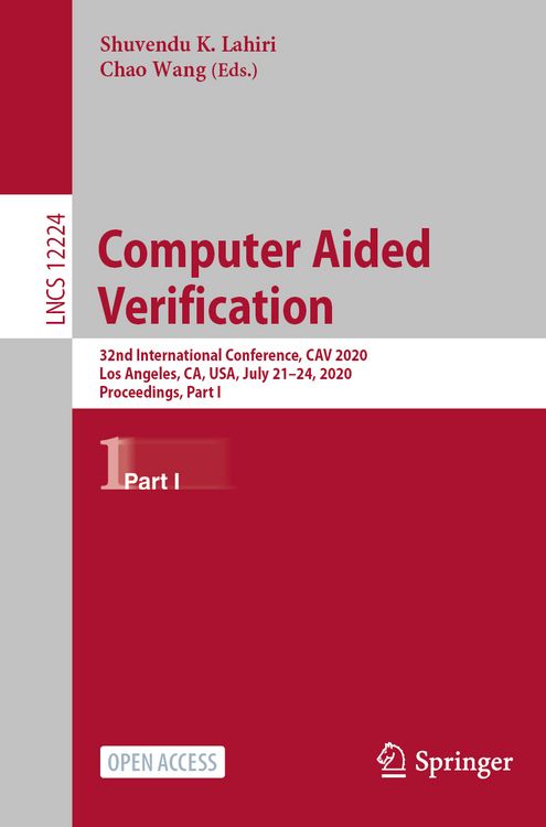 Produktbild: Computer Aided Verification