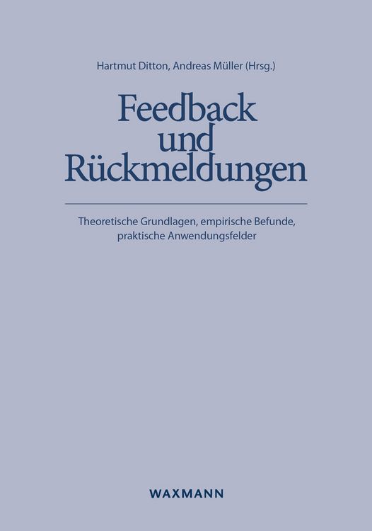 Produktbild: Feedback und R&uuml;ckmeldungen