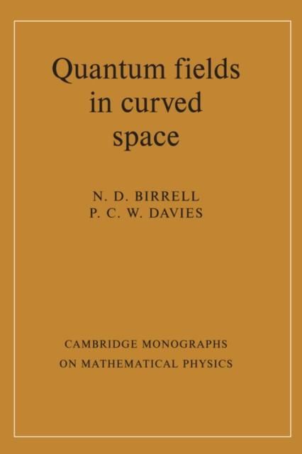 Produktbild: Quantum Fields in Curved Space