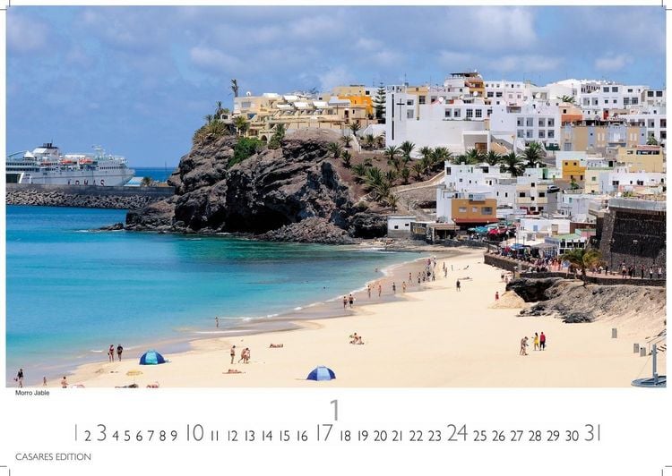 Produktbild: Fuerteventura Kalender 2027 &ndash; Wandkalender | Fotokalender Spanien 35x50cm &ndash; . mit Traumstr&auml;nden, Sonne & Insel-Highlights