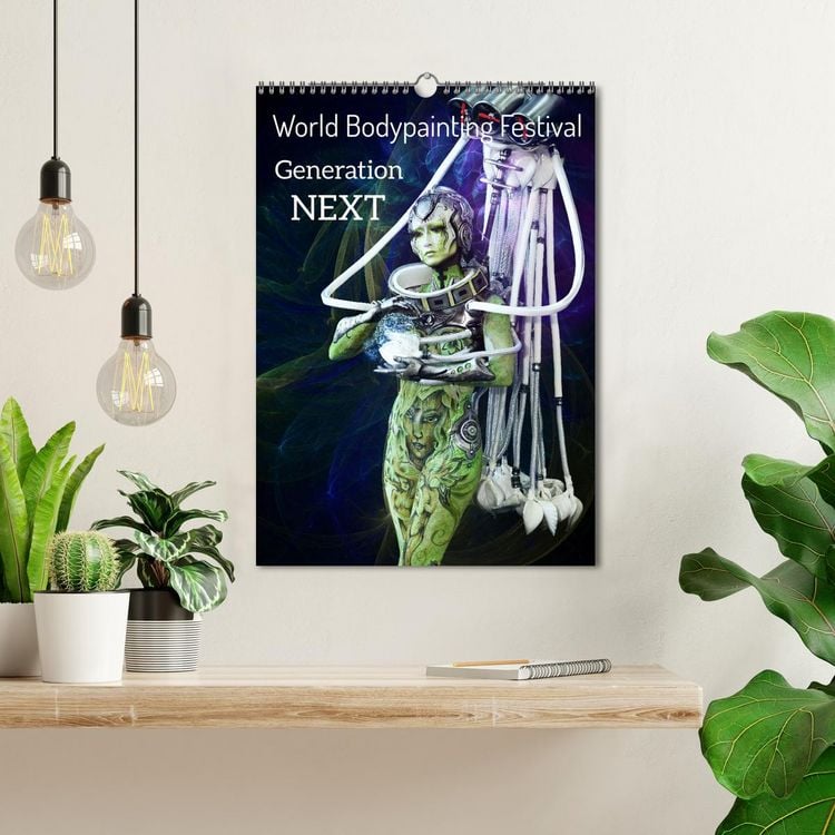 Produktbild: World Bodypainting Festival: Generation NEXT (Wandkalender 2026 DIN A3 hoch), CALVENDO Monatskalender