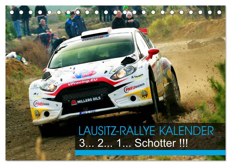 Produktbild: Lausitz-Rallye Kalender (Tischkalender 2026 DIN A5 quer), CALVENDO Monatskalender