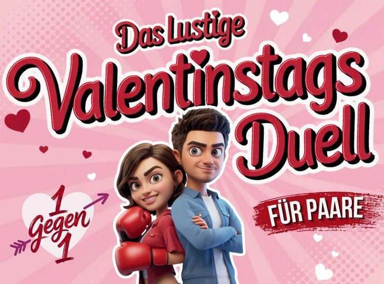 Produktbild: Das lustige Valentinstags-Duell f&uuml;r Paare
