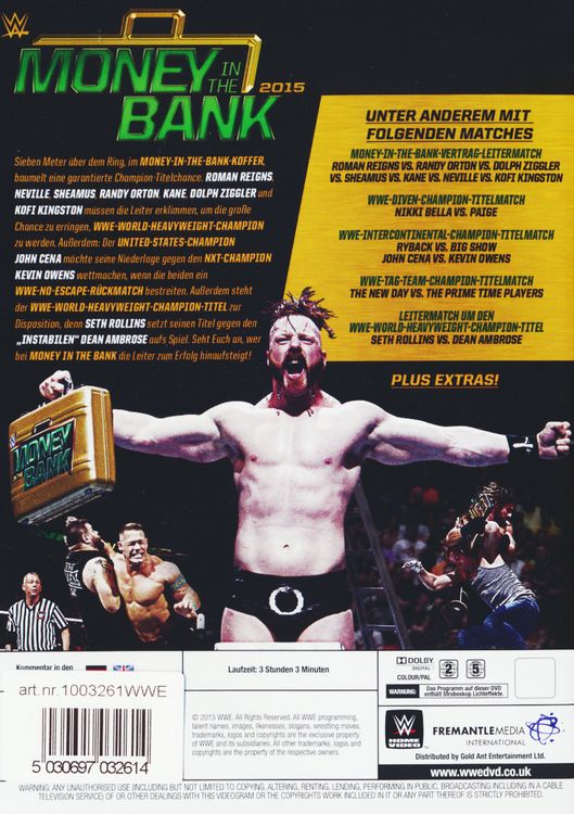 Produktbild: Money in the Bank 2015