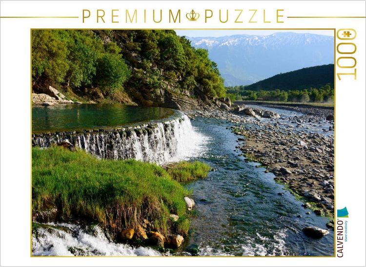 Produktbild: CALVENDO Puzzle Ein Motiv aus dem Kalender Landschaften in Albanien | 1000 Teile Lege-Gr&ouml;&szlig;e 64x48cm Foto-Puzzle f&uuml;r gl&uuml;ckliche Stunden
