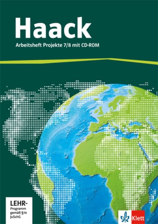 Produktbild: Der Haack Weltatlas für Sekundarstufe 1. Arbeitsheft Projekte 7/8 mit Übungssoftware