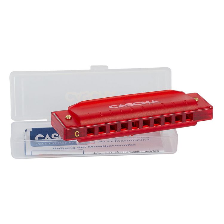 Produktbild: Fun Blues Mundharmonika Red (incl. hard case and flyer)