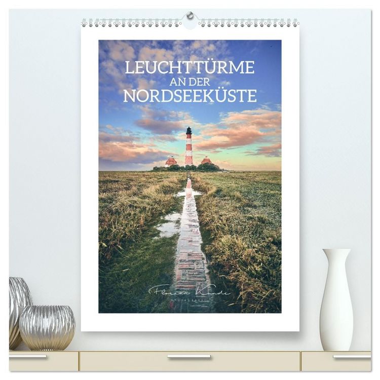 Produktbild: Leuchtt&uuml;rme an der Nordseek&uuml;ste (hochwertiger Premium Wandkalender 2027 DIN A2 hoch), Kunstdruck in Hochglanz