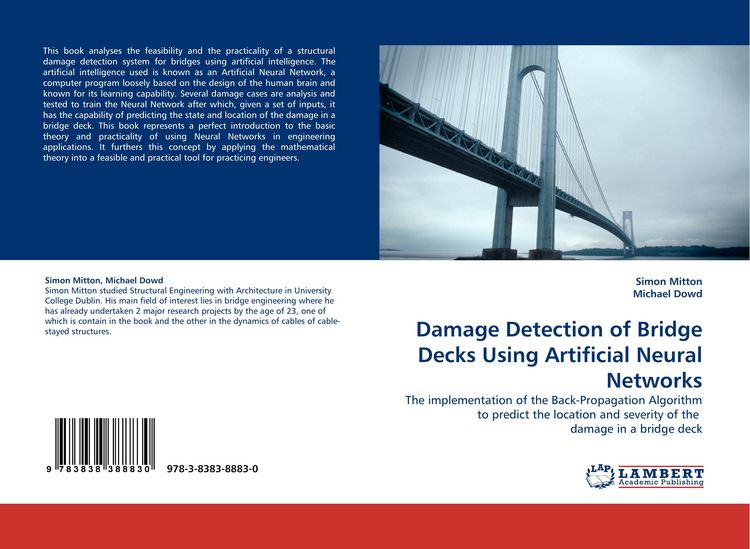 Produktbild: Damage Detection of Bridge Decks Using Artificial Neural Networks