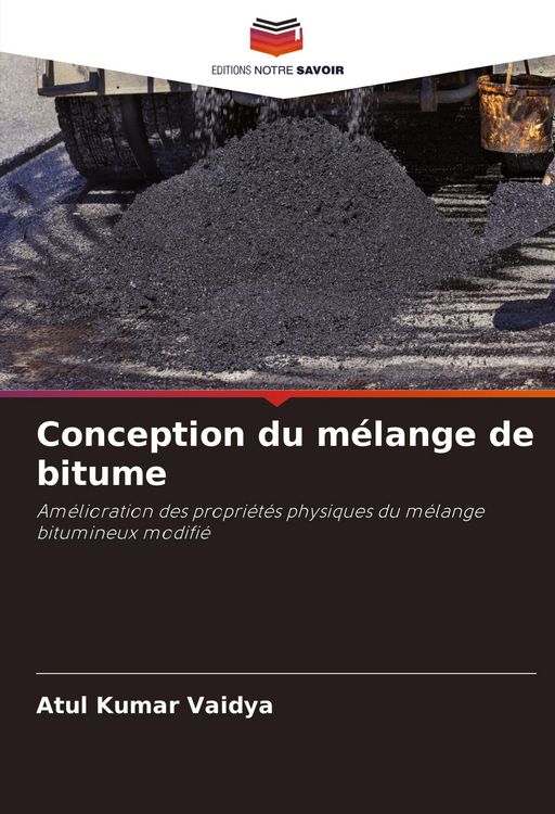Produktbild: Conception du m&eacute;lange de bitume
