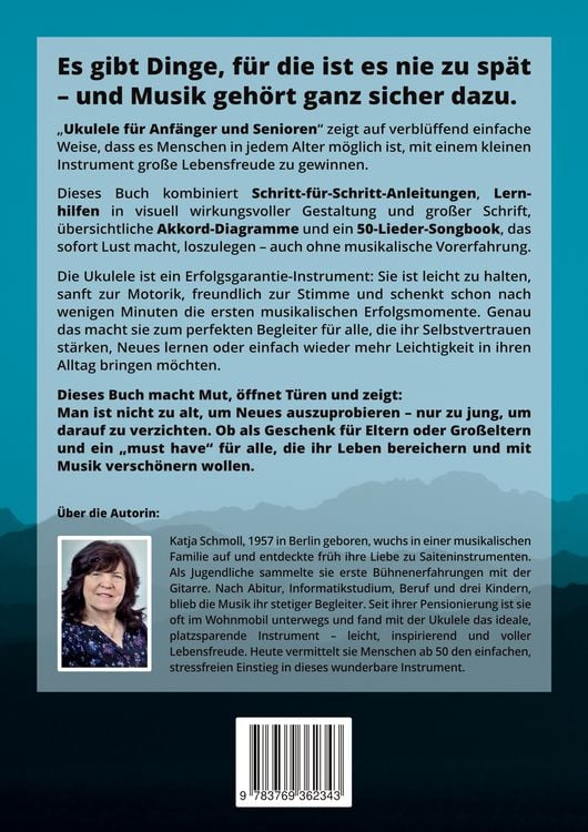 Produktbild: Ukulele f&uuml;r Anf&auml;nger und Senioren