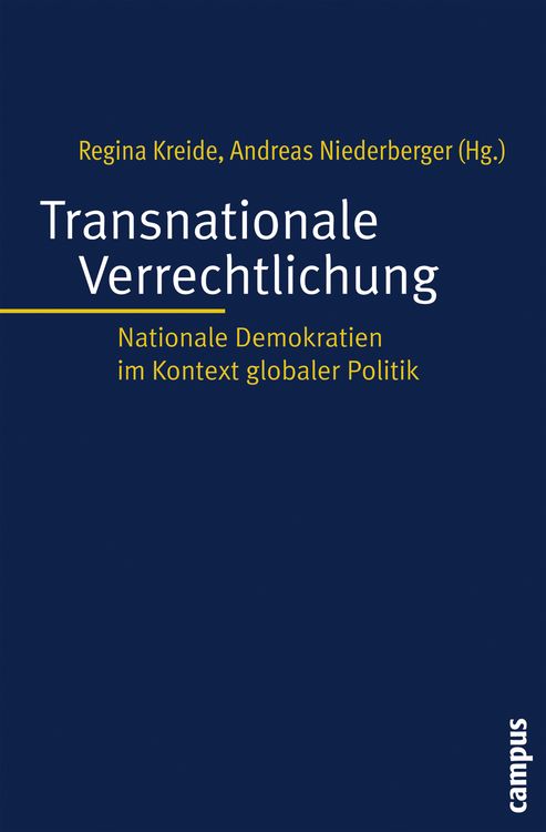 Produktbild: Transnationale Verrechtlichung