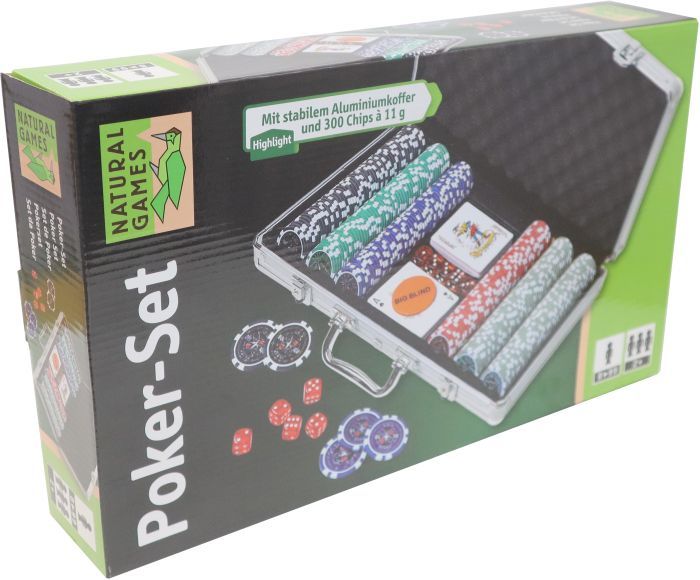 Classic Games Poker-Set im Aluminiumkoffer, 300 Chips kaufen