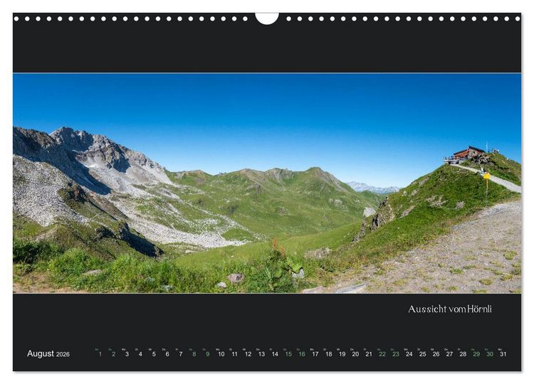 Produktbild: Arosa Panorama (Wandkalender 2026 DIN A3 quer), CALVENDO Monatskalender