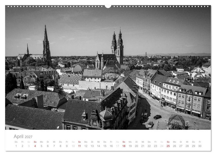 Produktbild: Stadtansichten Speyer (Wandkalender 2027 DIN A2 quer), CALVENDO Monatskalender