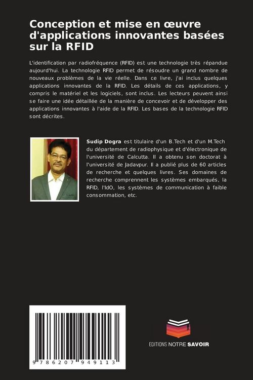 Produktbild: Conception et mise en &iquest;uvre d'applications innovantes bas&eacute;es sur la RFID