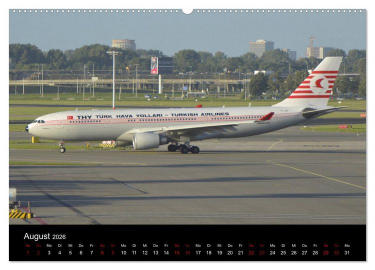 Produktbild: Im alten Glanz: Flugzeuge in Retro Livery (Wandkalender 2026 DIN A2 quer), CALVENDO Monatskalender