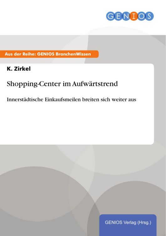 Produktbild: Shopping-Center im Aufw&auml;rtstrend