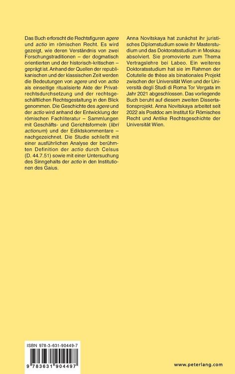 Produktbild: Agere und Actio