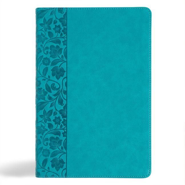 Produktbild: KJV Giant Print Reference Bible, Teal Leathertouch, Indexed