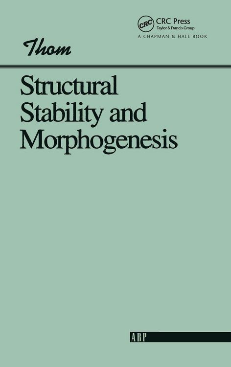 Produktbild: Structural Stability And Morphogenesis