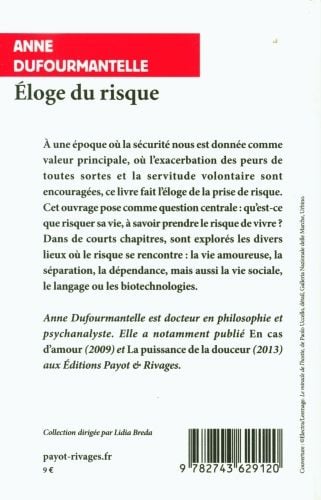 Produktbild: Eloge du risque