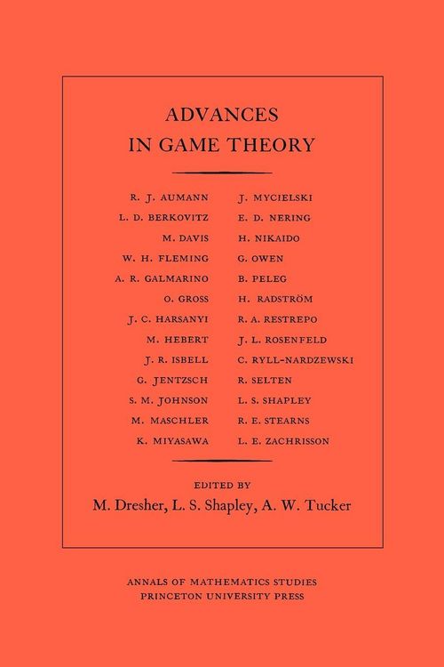 Produktbild: Advances in Game Theory