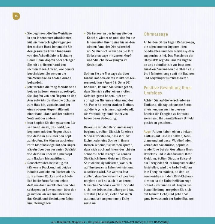Produktbild: Akupressur - Das gro&szlig;e Praxisbuch