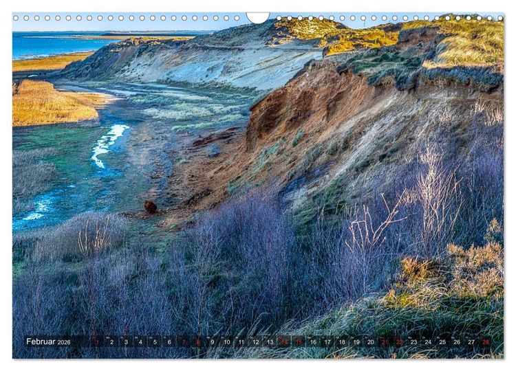 Produktbild: Sylt - Farbige Momente (Wandkalender 2026 DIN A3 quer), CALVENDO Monatskalender