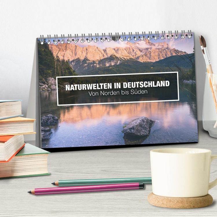 Produktbild: Naturwelten in Deutschland - Von Norden bis S&uuml;den (Tischkalender 2027 DIN A5 quer), CALVENDO Monatskalender