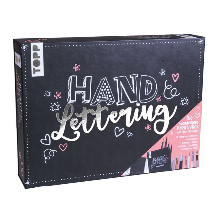 Produktbild: Frechverlag: Handlettering - Die wunderbare Kreativbox