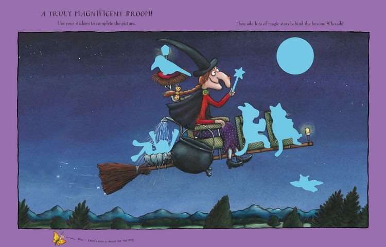 Produktbild: Room on the Broom Sticker Book