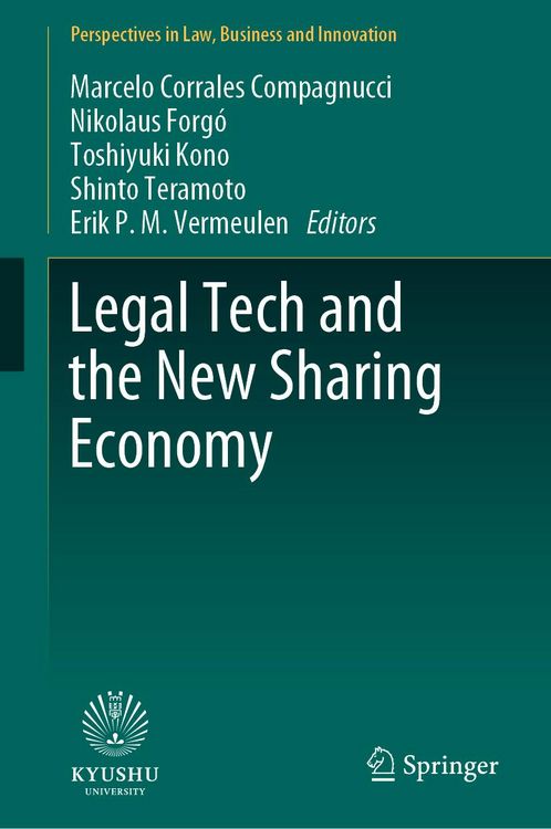Produktbild: Legal Tech and the New Sharing Economy