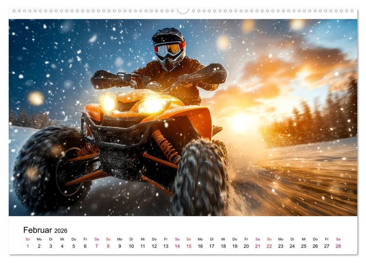 Produktbild: Abenteuer Outdoor (hochwertiger Premium Wandkalender 2026 DIN A2 quer), Kunstdruck in Hochglanz