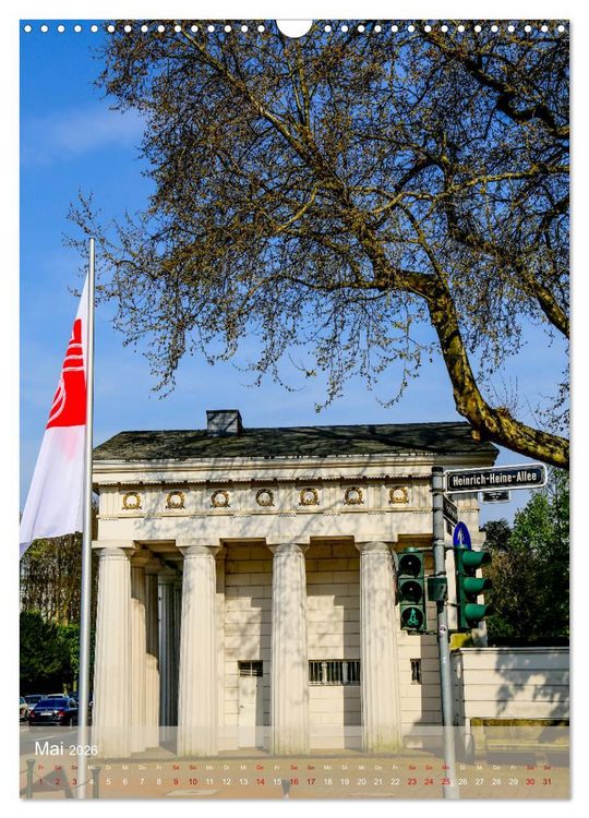 Produktbild: Ein Spaziergang durch D&uuml;sseldorf (Wandkalender 2026 DIN A3 hoch), CALVENDO Monatskalender