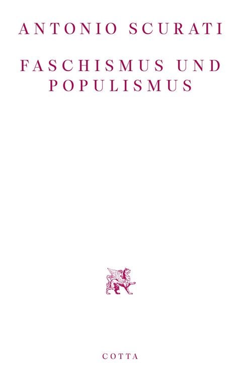 Produktbild: Faschismus und Populismus