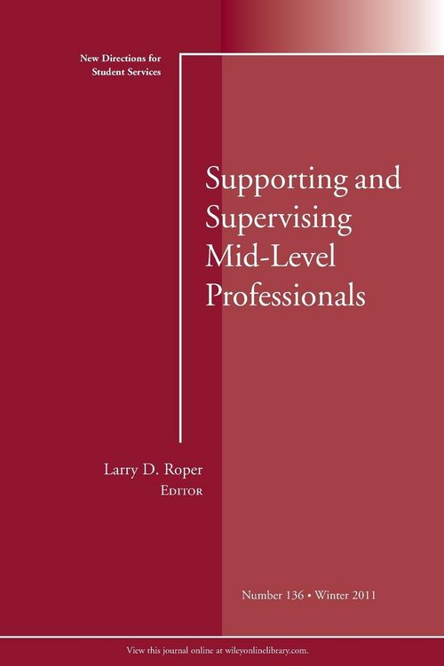 Produktbild: Supporting & Supervising Mid-L