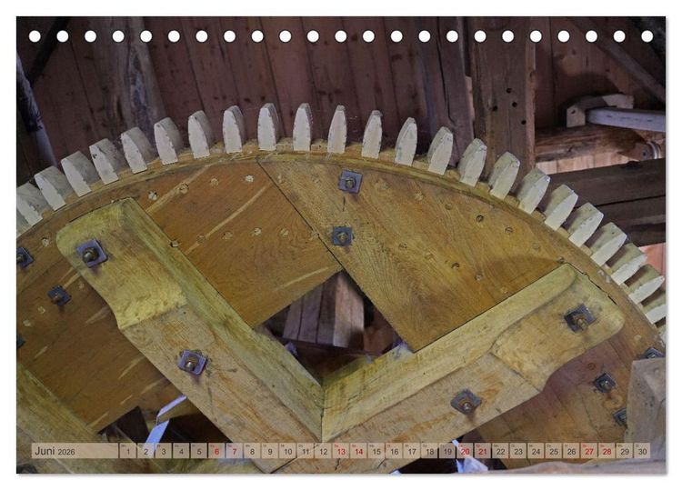 Produktbild: Faszination Wall-Holl&auml;nder Greftm&uuml;hle in Nordhemmern (Tischkalender 2026 DIN A5 quer), CALVENDO Monatskalender