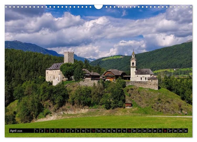 Produktbild: Pustertal - Das gr&uuml;ne Tal S&uuml;dtirols (Wandkalender 2026 DIN A3 quer), CALVENDO Monatskalender