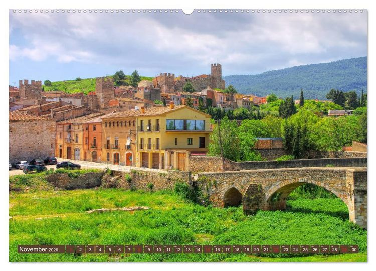 Produktbild: Costa de Ponent - Unterwegs zwischen Barcelona und Tarragona (Wandkalender 2026 DIN A2 quer), CALVENDO Monatskalender