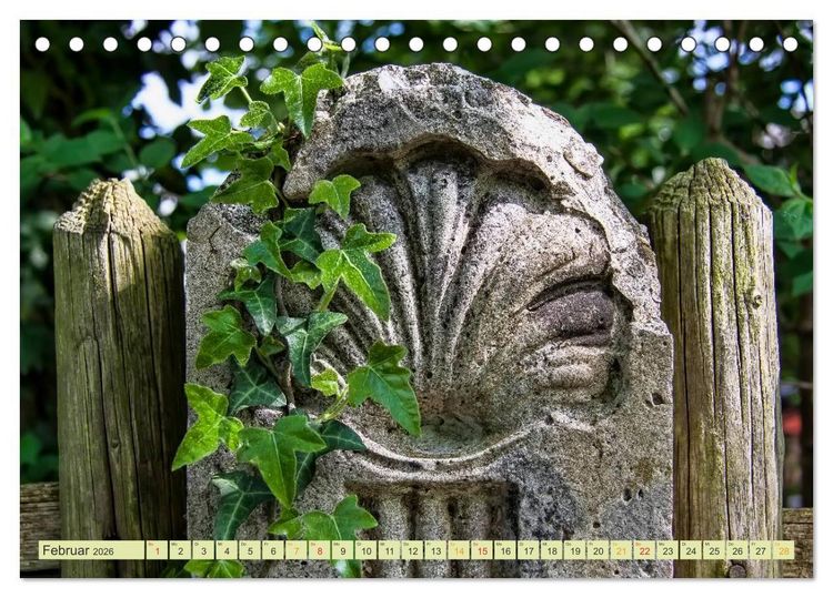 Produktbild: Jakobsweg - pilgern auf dem Camino de Santiago (Tischkalender 2026 DIN A5 quer), CALVENDO Monatskalender