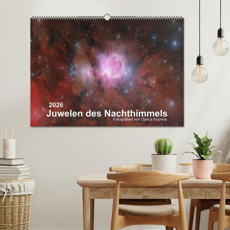 Produktbild: Juwelen des Nachthimmels (Wandkalender 2026 DIN A2 quer), CALVENDO Monatskalender