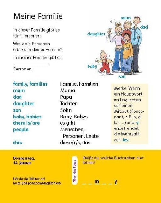 Produktbild: Langenscheidt Kinderkalender Englisch 2027