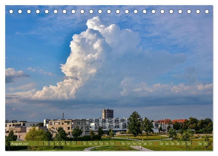Produktbild: Augsburg &ndash; ein bisschen anders (Tischkalender 2027 DIN A5 quer), CALVENDO Monatskalender