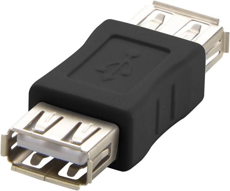 Produktbild: Renkforce USB 2.0 Adapter [1x USB 2.0 Buchse A - 1x USB 2.0 Buchse A] rf-usba-04